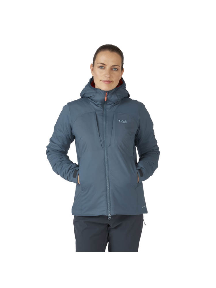 Rab Xenair Alpine Jacket Women's  Orion Blue QIP-10-ORB jassen online bestellen bij Kathmandu Outdoor & Travel