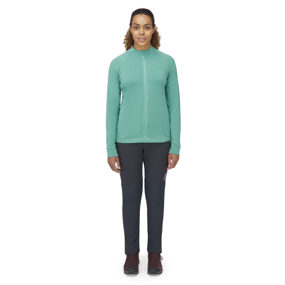 Rab Nexus Jacket Women's Glacier Blue QFF-73-GLB fleeces en truien online bestellen bij Kathmandu Outdoor & Travel