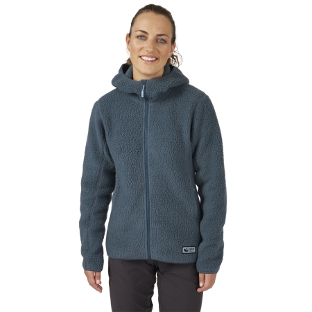 Rab  Shearling Hoody Women's Orion Blue