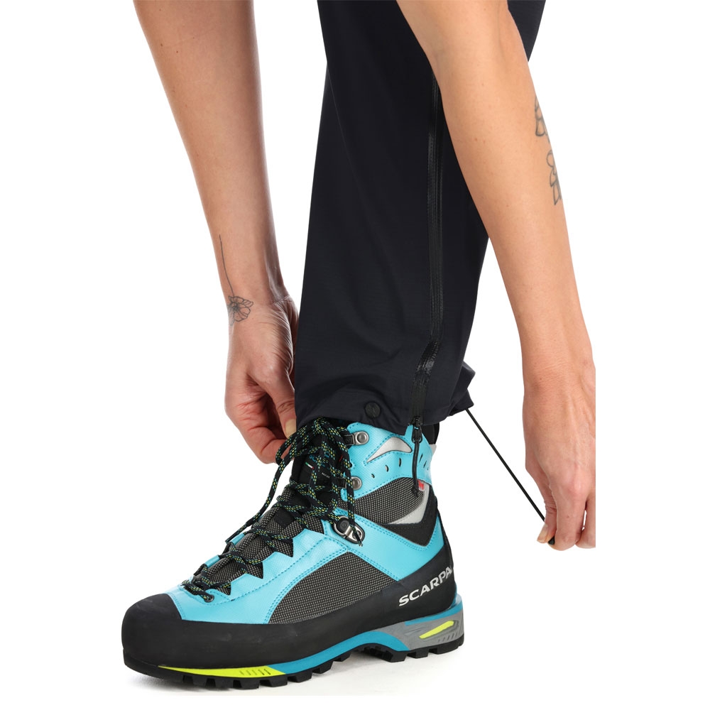 Rab Firewall Pants Women's Black QWH-35-BLK broeken online bestellen bij Kathmandu Outdoor & Travel