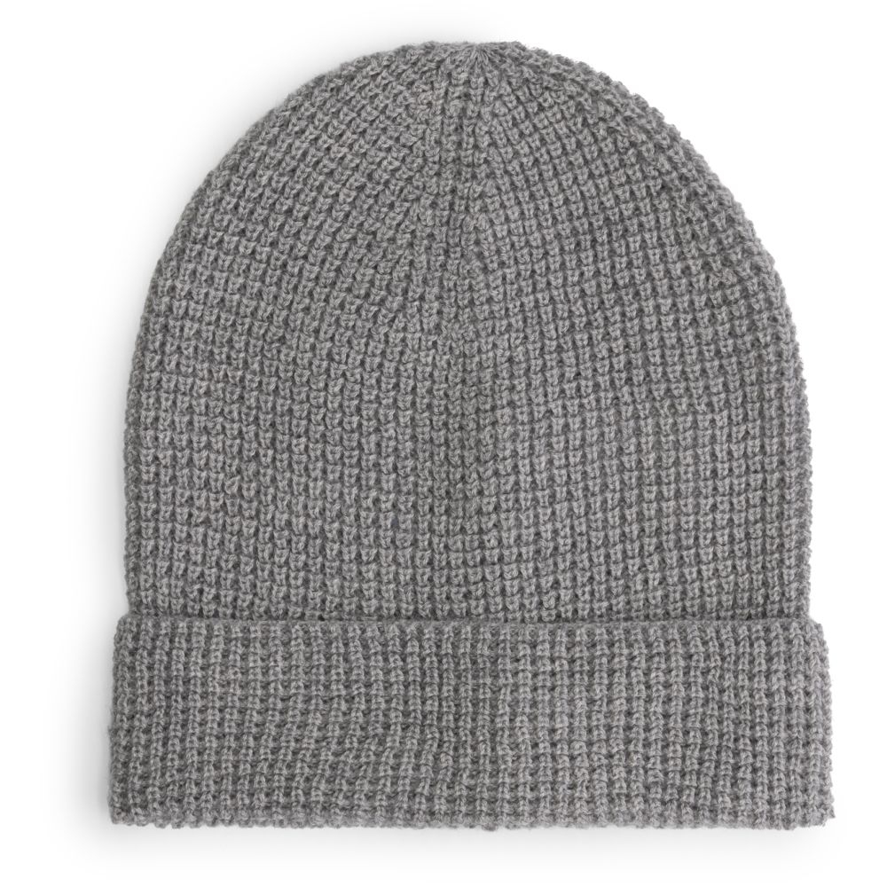 Blue Loop Originals Waffle Beanie GreyMelang U-WBE015-23-B114 kleding accessoires online bestellen bij Kathmandu Outdoor & Travel