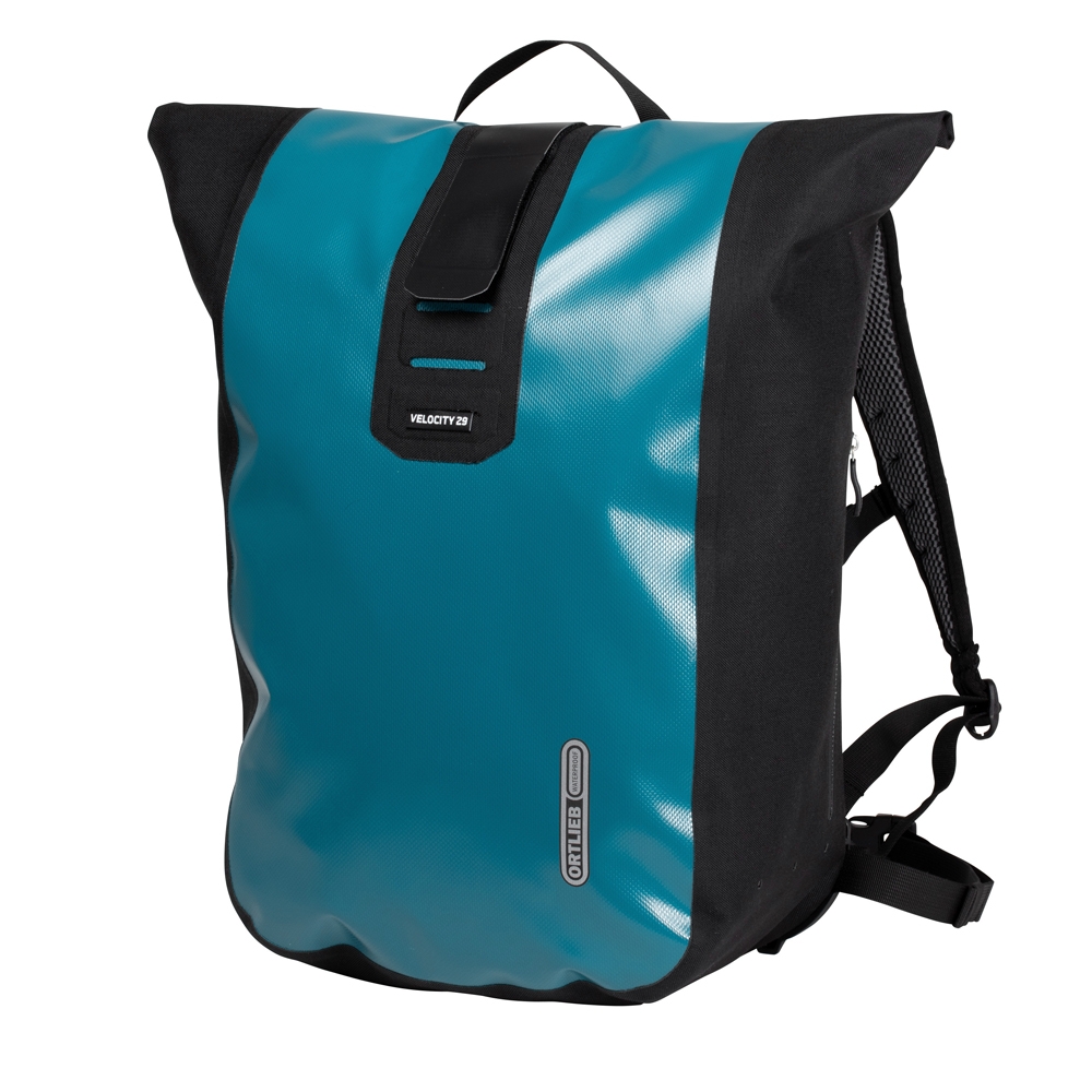 Ortlieb Velocity 29L Petrol-Black OR4351 dagrugzakken online bestellen bij Kathmandu Outdoor & Travel