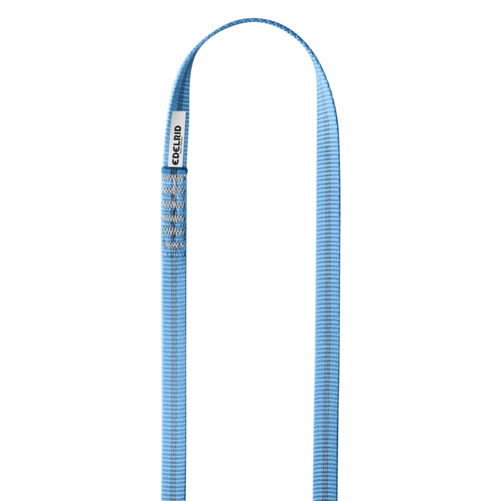 Edelrid PES Sling 16 mm x 120 cm Icemint 739301203290 klimtouw en bandsling online bestellen bij Kathmandu Outdoor & Travel