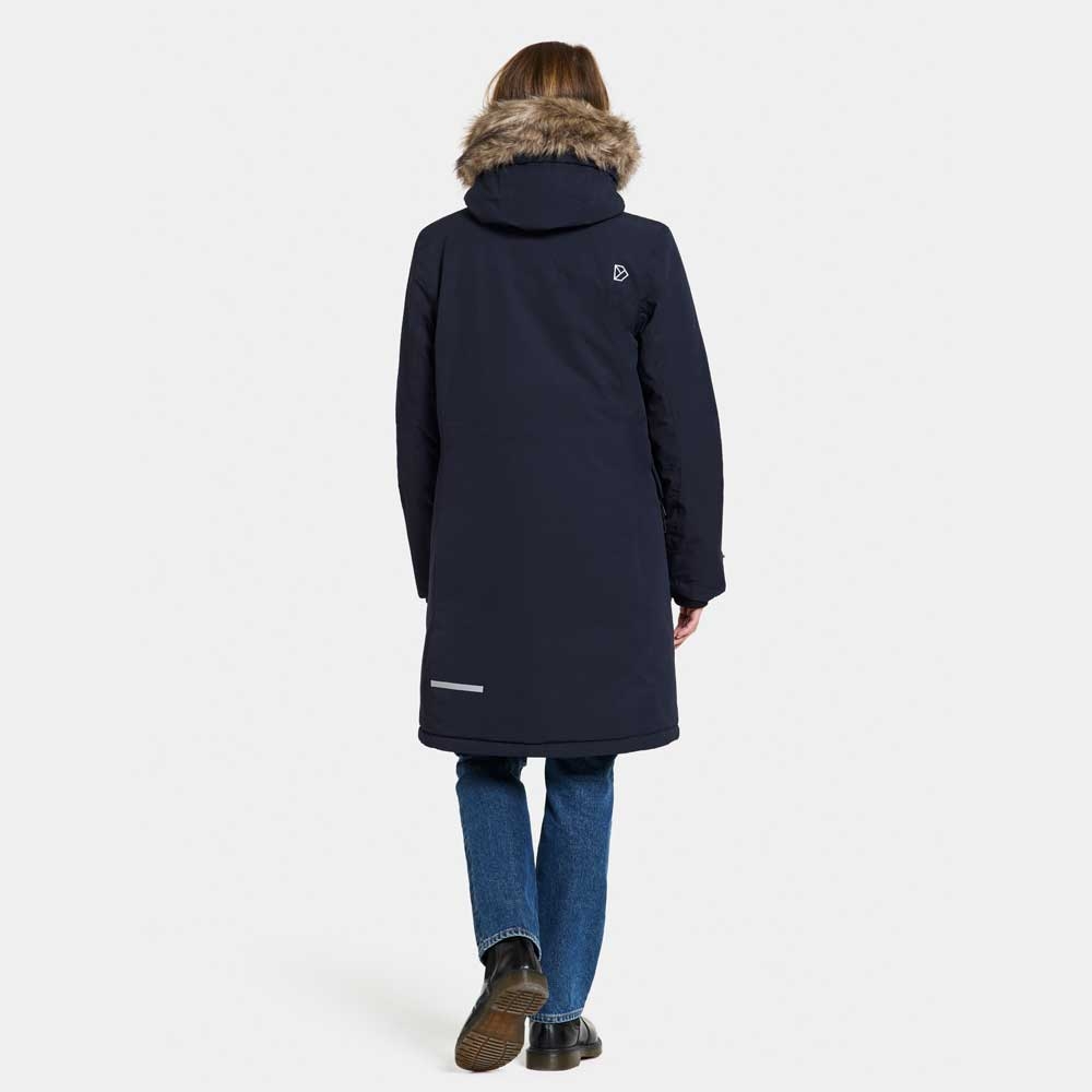 Didriksons Erika Parka 3 Women's Dark Night Blue 504303-999 jassen online bestellen bij Kathmandu Outdoor & Travel