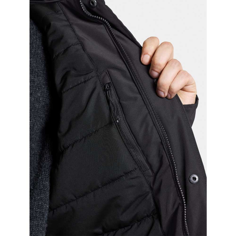 Didriksons Stefan Usx Jacket Black 505041-060 jassen online bestellen bij Kathmandu Outdoor & Travel