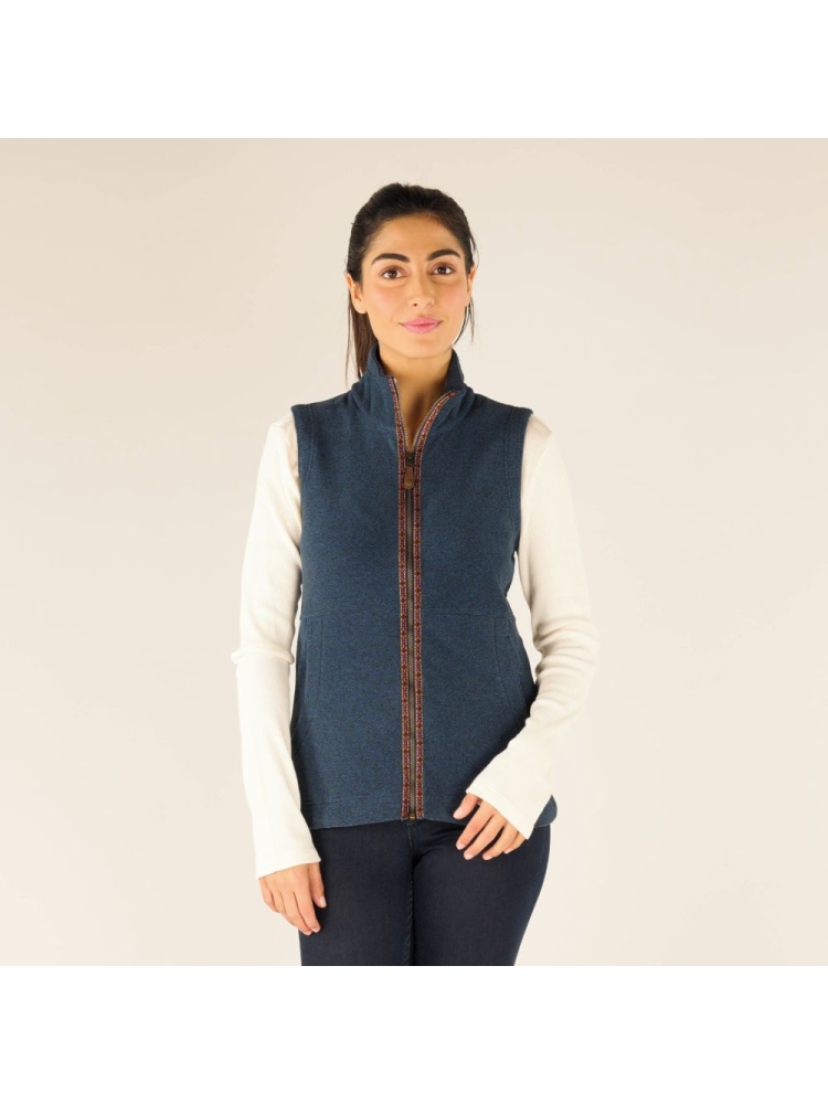 Sherpa Adventure Gear Rolpa Eco Vest Women's NEELO BLUE SW27005-393 jassen online bestellen bij Kathmandu Outdoor & Travel