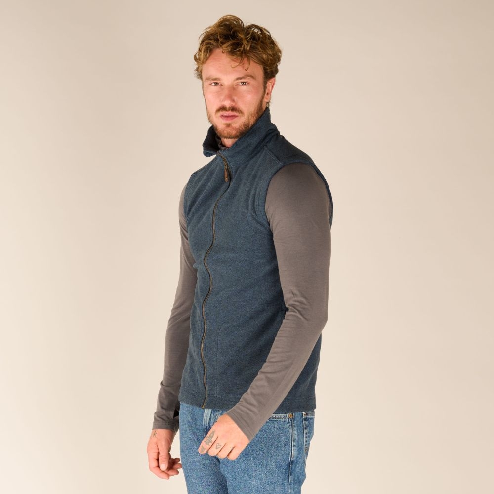 Sherpa Adventure Gear Rolpa Eco Vest NEELO BLUE SM17007-393 jassen online bestellen bij Kathmandu Outdoor & Travel