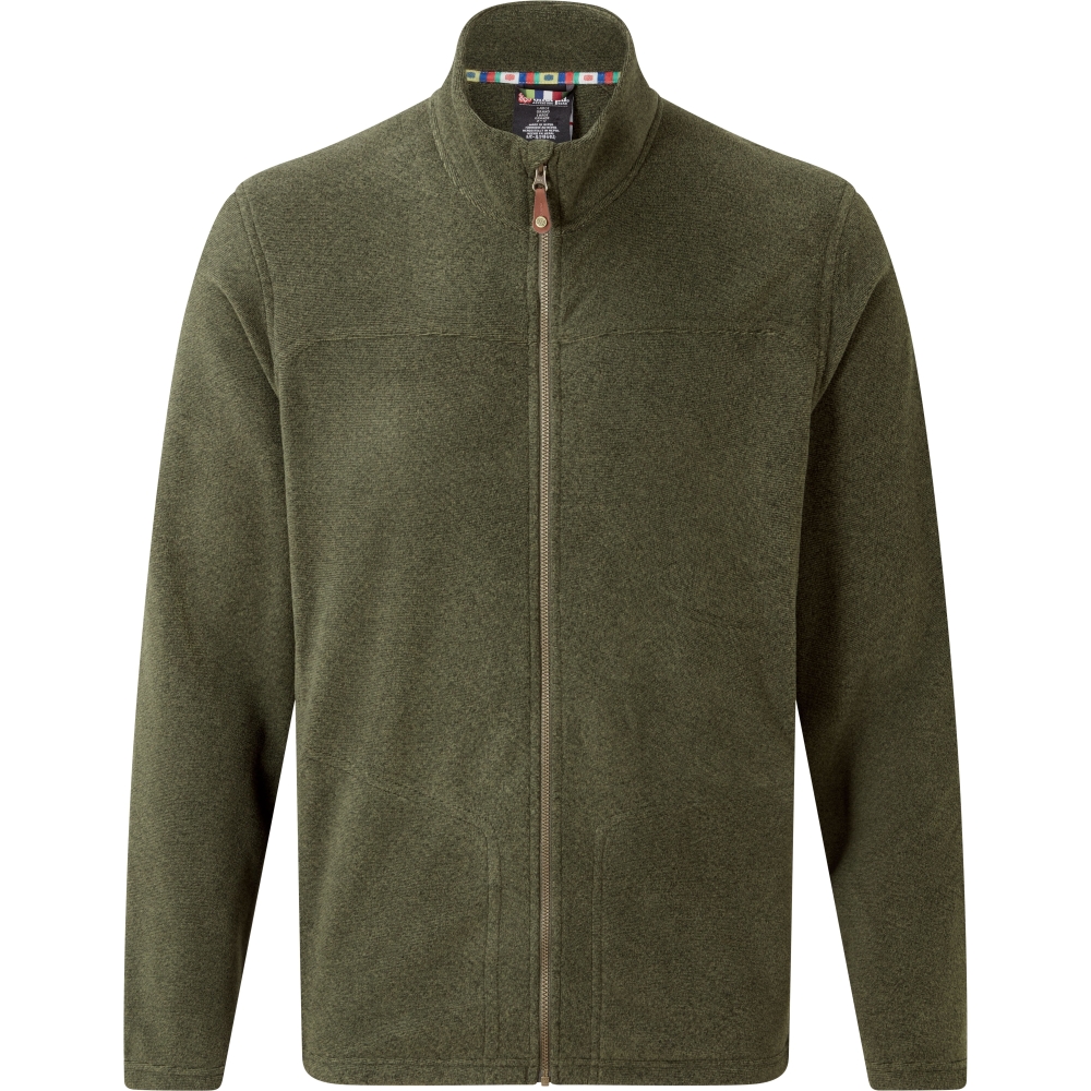 Sherpa Adventure Gear Rolpa Eco Jacket EVERGREEN SM16052-800 fleeces en truien online bestellen bij Kathmandu Outdoor & Travel