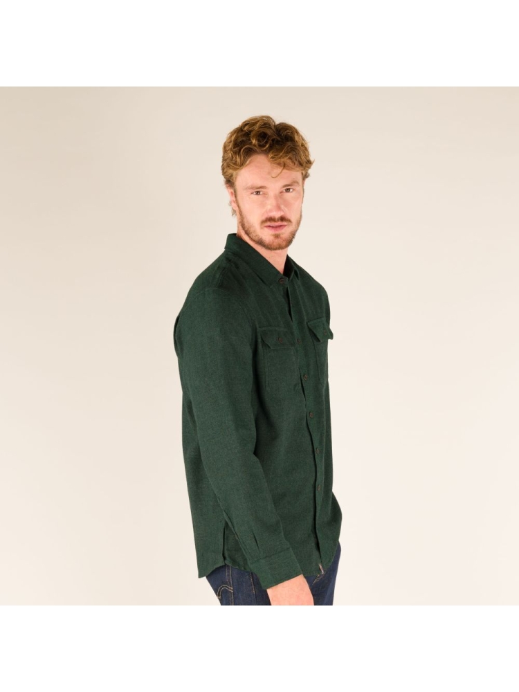 Sherpa Adventure Gear Shalva Eco Long Sleeve Shirt FOREST SM12028-806 shirts en tops online bestellen bij Kathmandu Outdoor & Travel