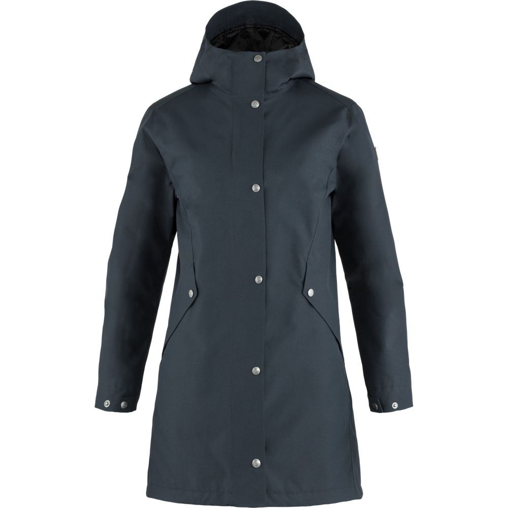 Fjällräven Visby 3 in 1 Jacket Women's Dark Navy 84131-555 jassen online bestellen bij Kathmandu Outdoor & Travel