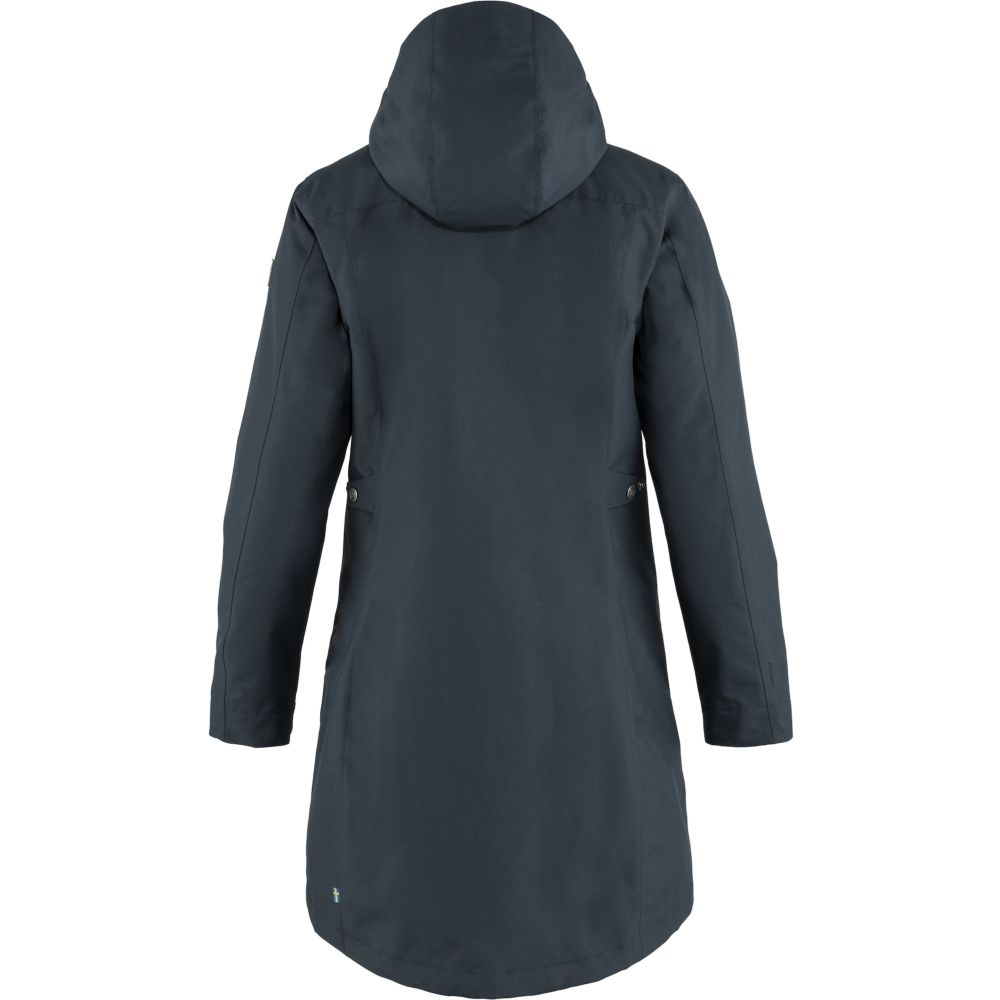 Fjällräven Visby 3 in 1 Jacket Women's Dark Navy 84131-555 jassen online bestellen bij Kathmandu Outdoor & Travel
