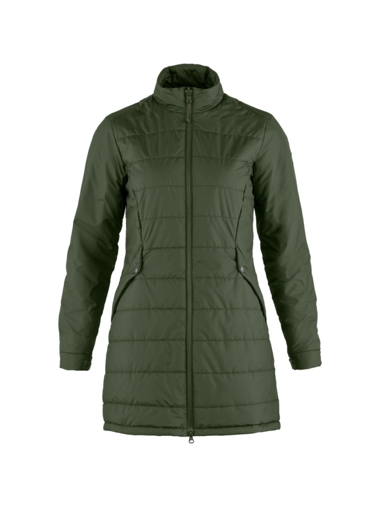 Fjällräven Visby 3 in 1 Jacket Women's Deep Forest 84131-662 jassen online bestellen bij Kathmandu Outdoor & Travel