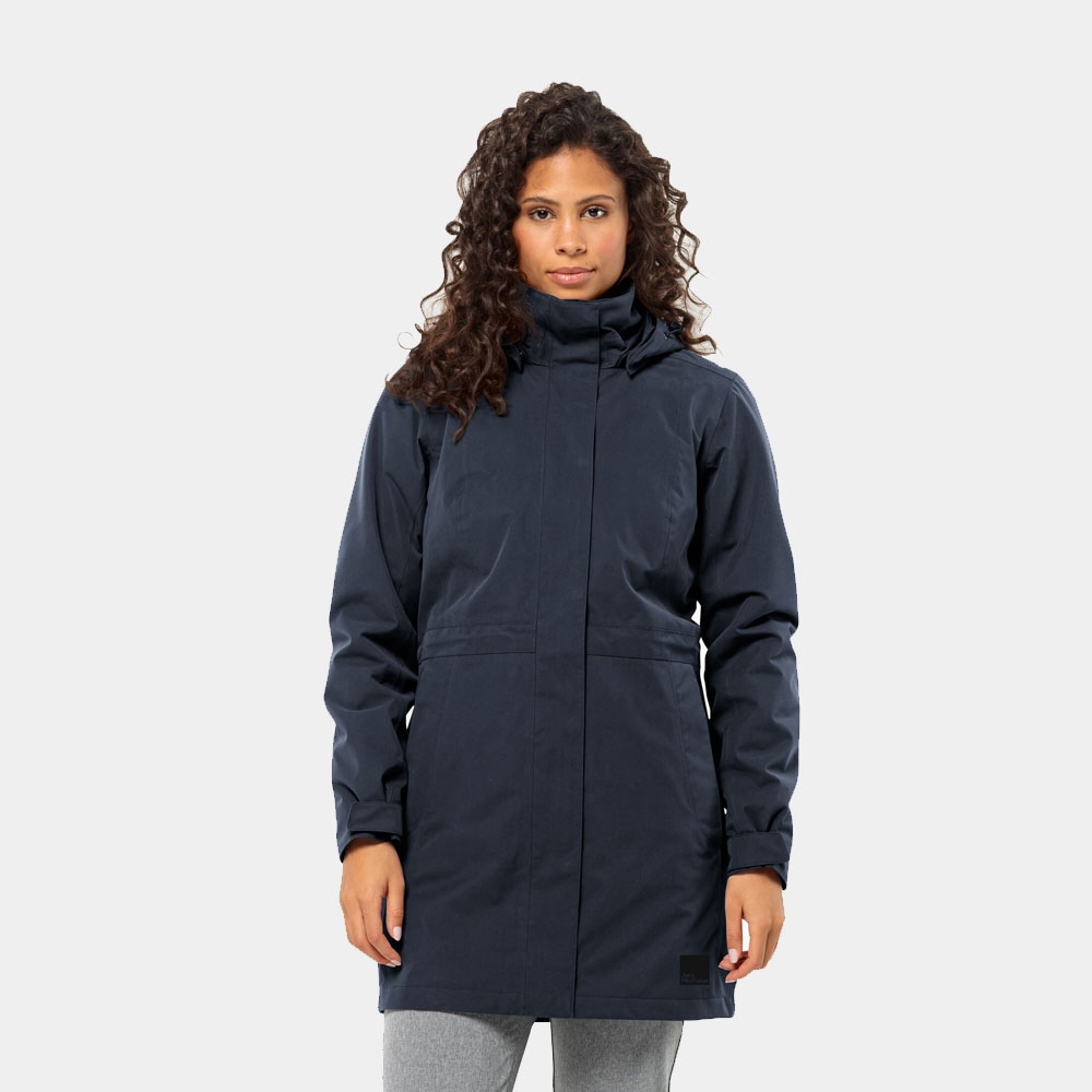 Jack Wolfskin Ottawa Coat Women's night blue 1107244-1010 jassen online bestellen bij Kathmandu Outdoor & Travel