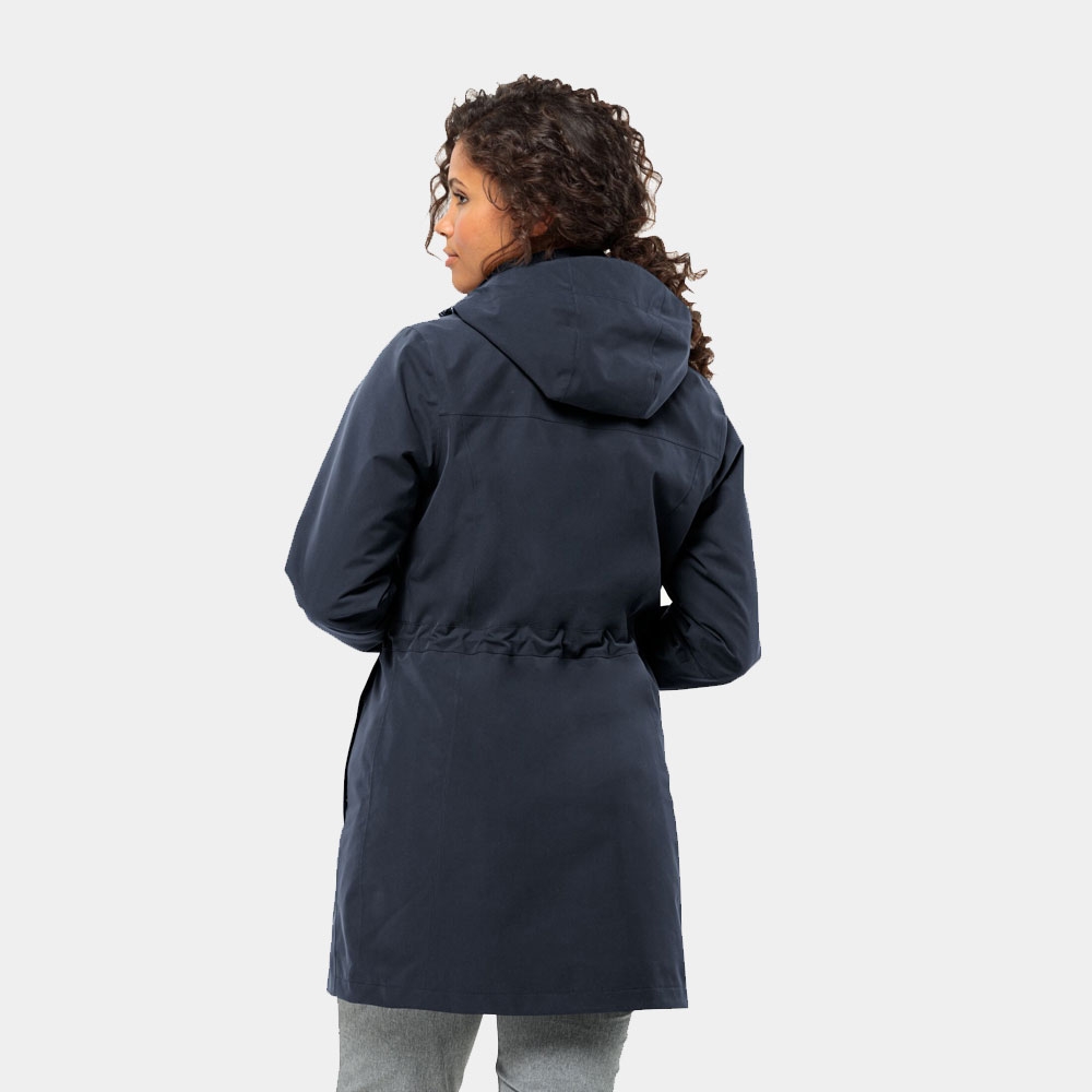 Jack Wolfskin Ottawa Coat Women's night blue 1107244-1010 jassen online bestellen bij Kathmandu Outdoor & Travel