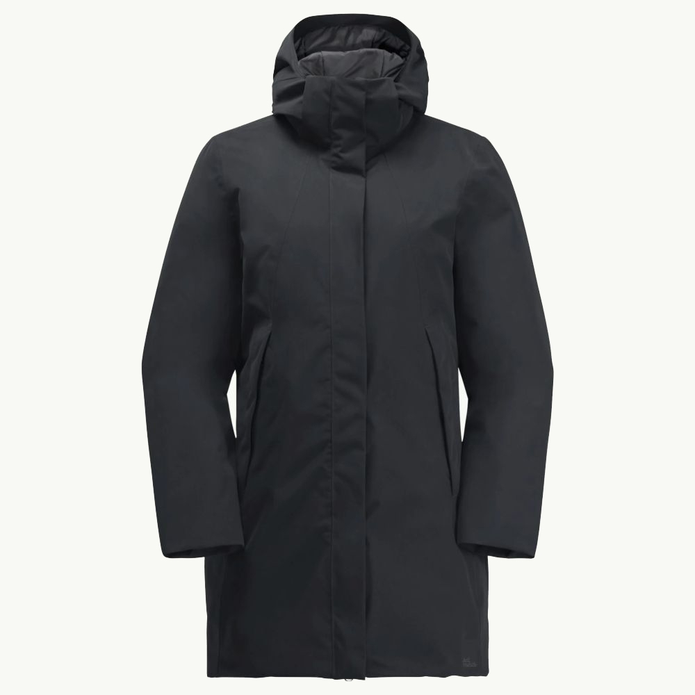 Jack Wolfskin Salier Coat Women's phantom 1116141-6350 jassen online bestellen bij Kathmandu Outdoor & Travel
