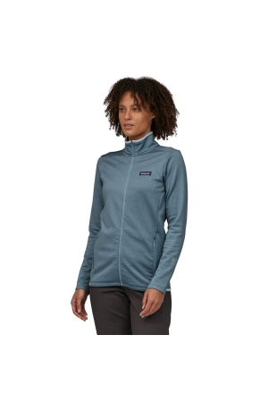 Patagonia  R1 Daily Jacket Women's Light Plume Grey - Steam Blue 