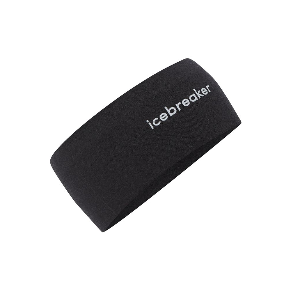 Icebreaker Mer 200 Oasis Headband Black IB0A56SG-0011 kleding accessoires online bestellen bij Kathmandu Outdoor & Travel