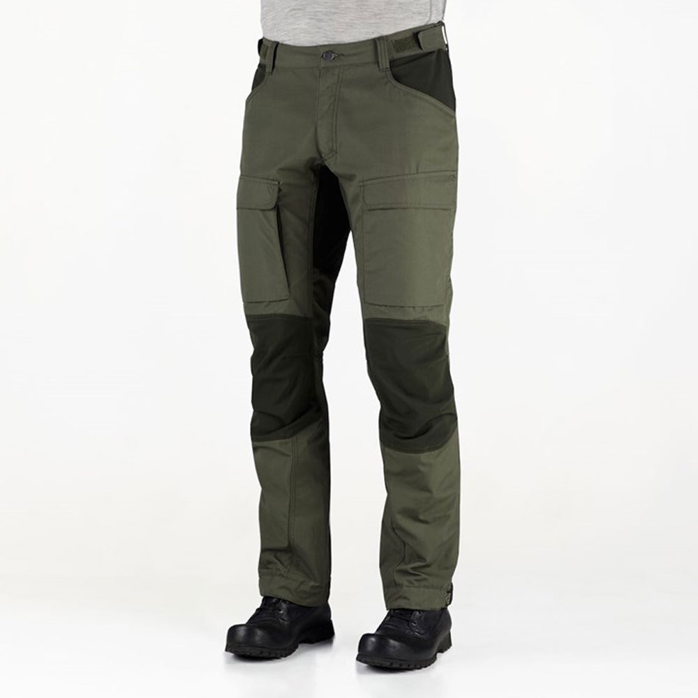 Lundhags Authentic II Ms Pant Forest Green/Dark Forest Green 1114095-619 broeken online bestellen bij Kathmandu Outdoor & Travel