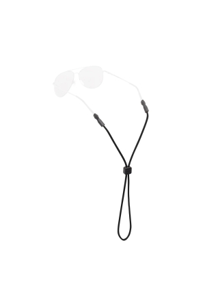 Chums Universal Fit 3mm Rope Solids Black C12103-100 zonnebrillen online bestellen bij Kathmandu Outdoor & Travel