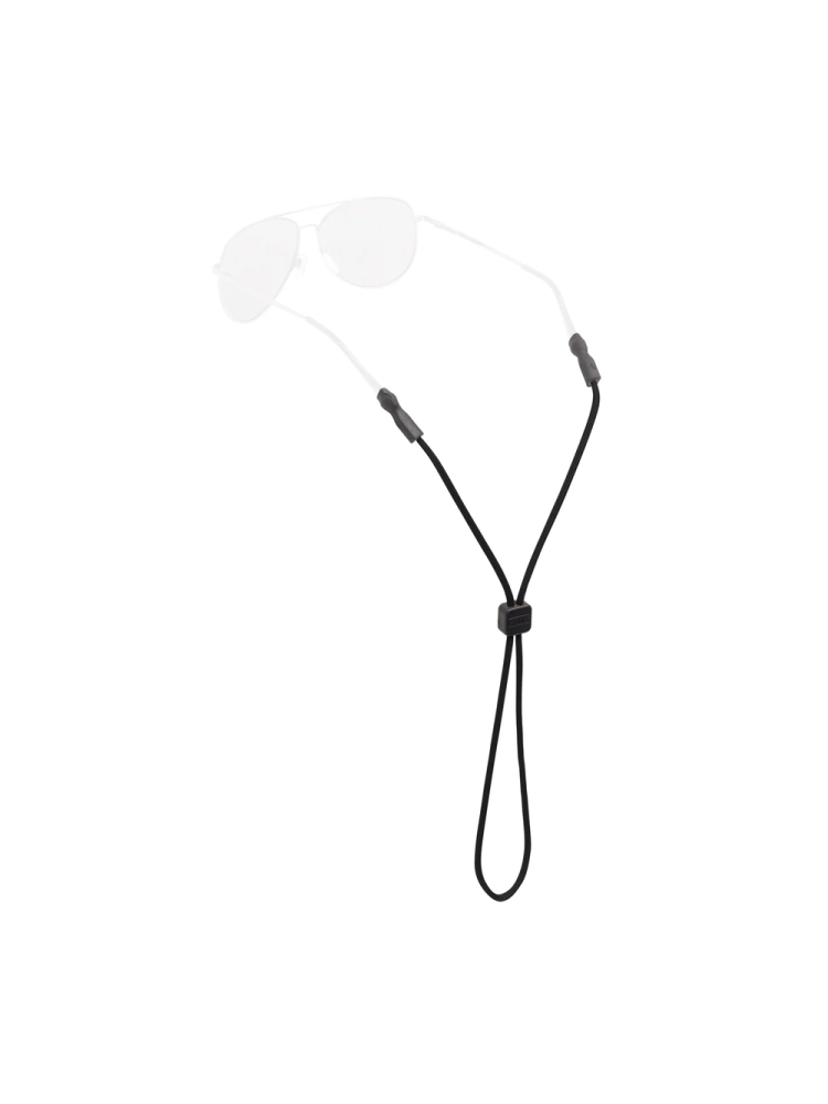 Chums Universal Fit 3mm Rope Solids Black C12103-100 zonnebrillen online bestellen bij Kathmandu Outdoor & Travel