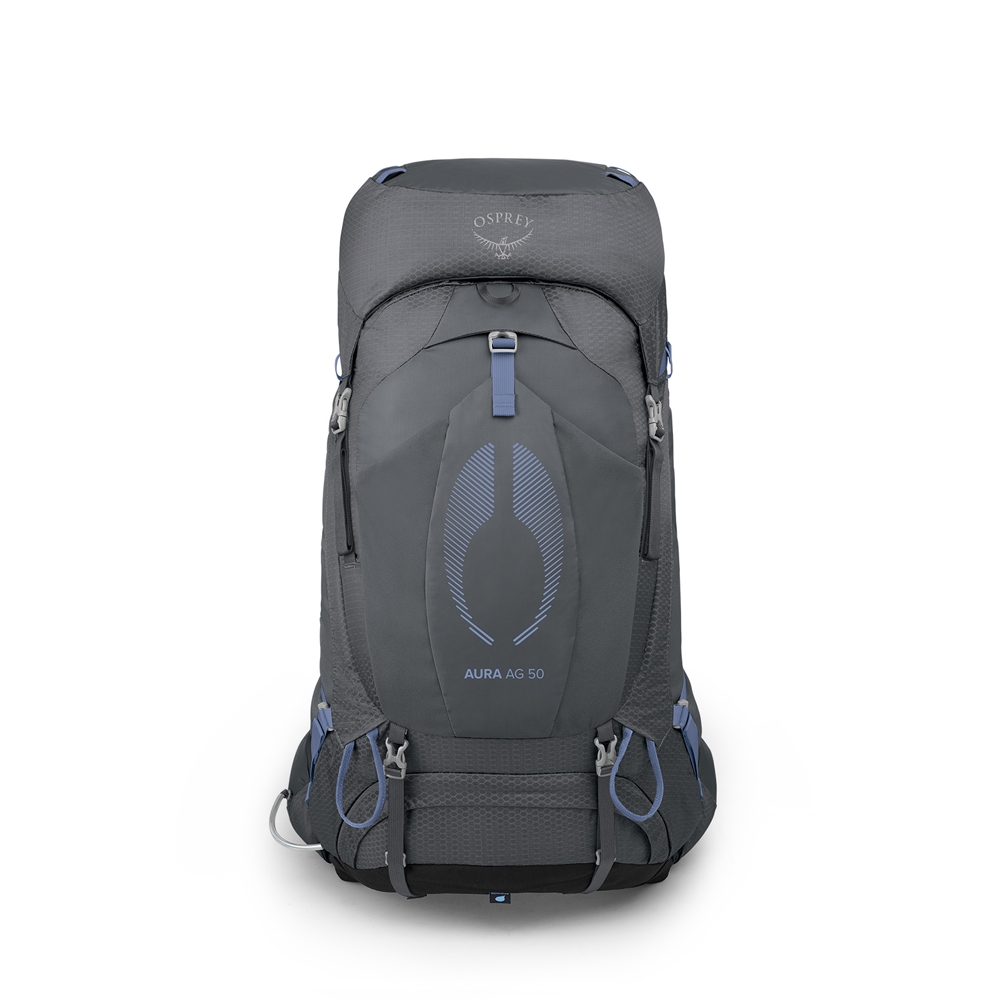 Osprey Aura AG 50 Women's Tungsten Grey 10003556 dagrugzakken online bestellen bij Kathmandu Outdoor & Travel