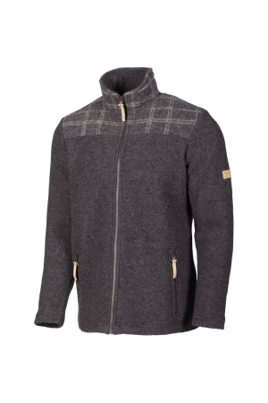 Ivanhoe GY Lumber jacket Graphite Marl 2100539-055 fleeces en truien online bestellen bij Kathmandu Outdoor & Travel