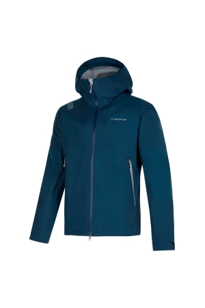 La Sportiva Roseg GTX Jacket Storm Blue/ Cloud S05-639907 jassen online bestellen bij Kathmandu Outdoor & Travel