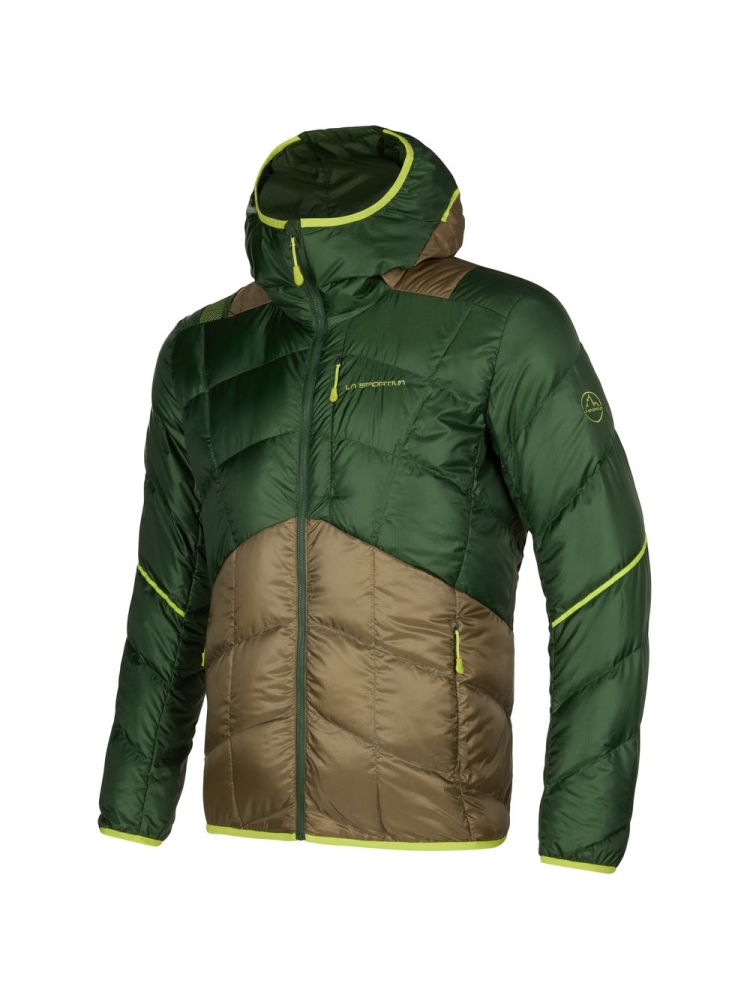 La Sportiva Pinnacle Down Jacket Forest/ Turtle L82-711731 jassen online bestellen bij Kathmandu Outdoor & Travel