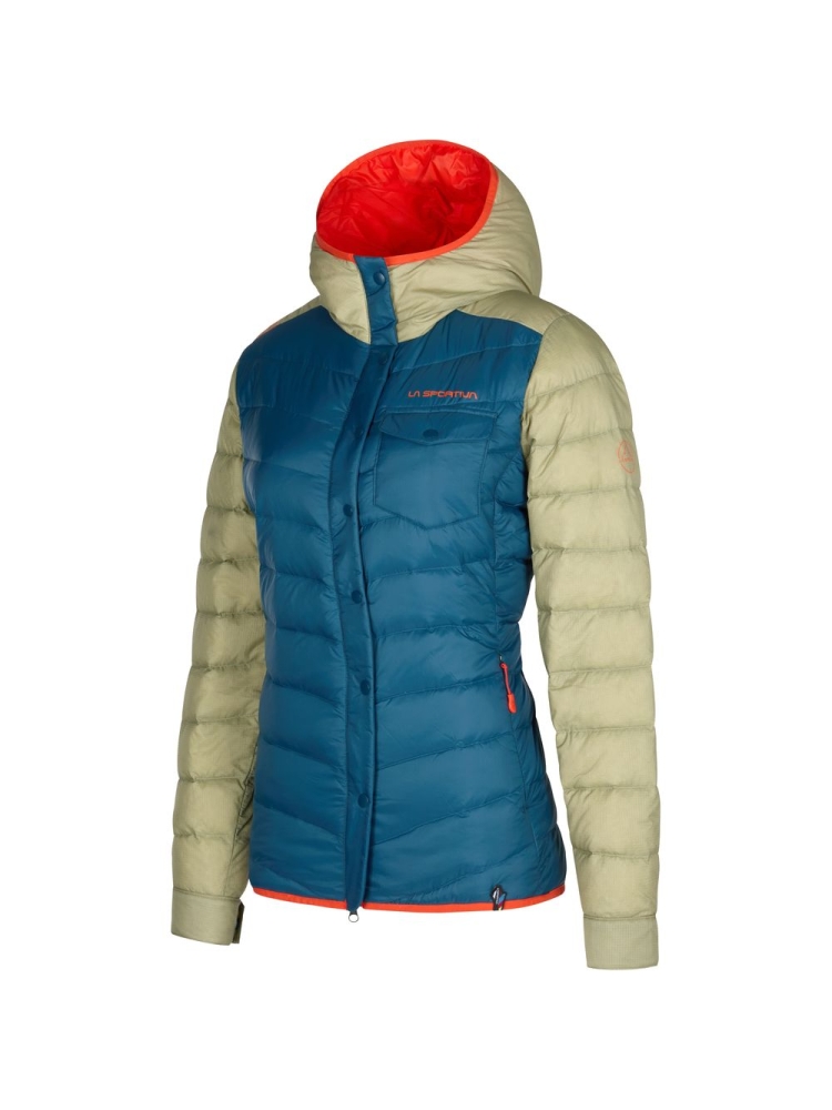 La Sportiva Wild Down Jacket Women's Storm Blue/ Tea O85-639730 jassen online bestellen bij Kathmandu Outdoor & Travel
