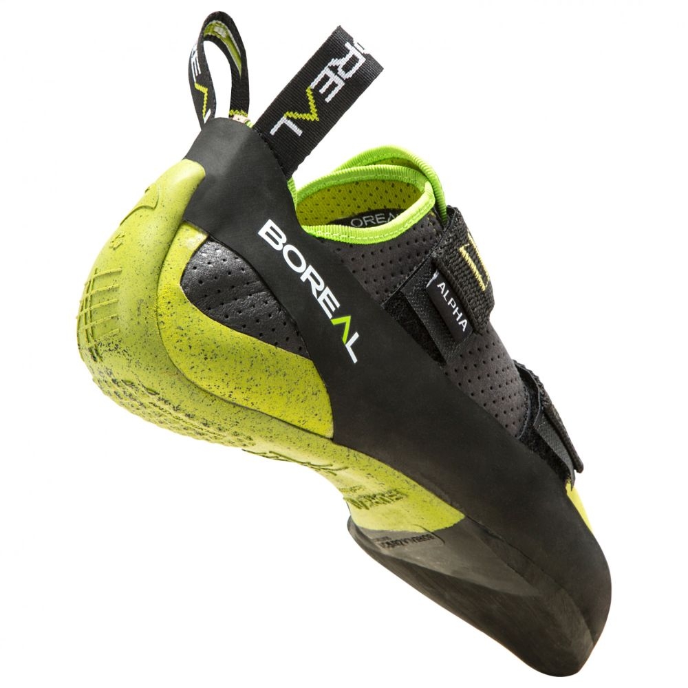 Boreal Alpha Graphite/Green 11205 klimschoenen online bestellen bij Kathmandu Outdoor & Travel
