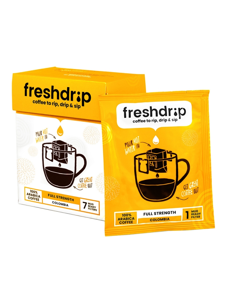 Freshdrip Colombia Coffee Yellow FDCFS7 koken online bestellen bij Kathmandu Outdoor & Travel