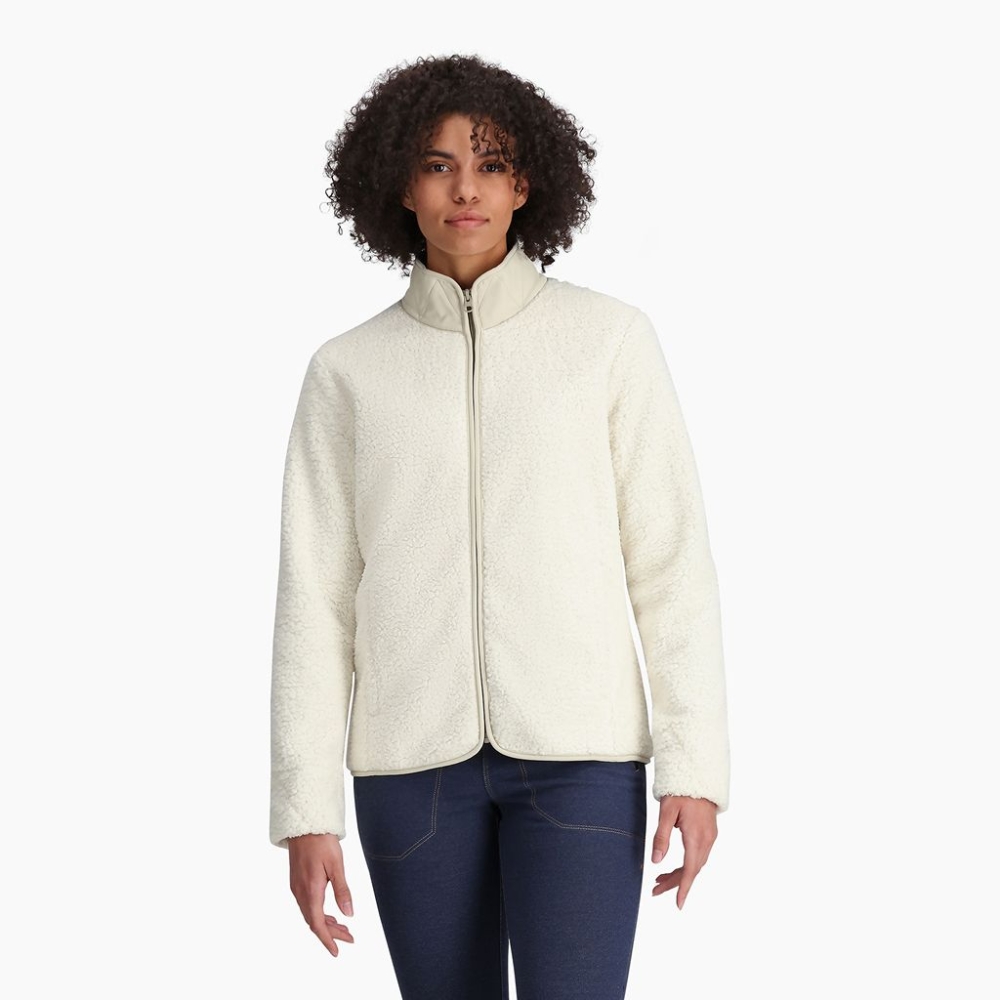 Royal Robbins Urbanesque Jacket Women's Creme 312027-22 fleeces en truien online bestellen bij Kathmandu Outdoor & Travel
