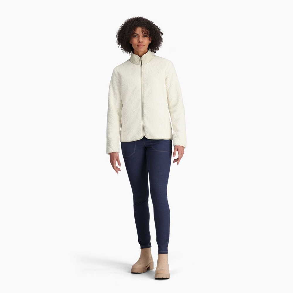 Royal Robbins Urbanesque Jacket Women's Creme 312027-22 fleeces en truien online bestellen bij Kathmandu Outdoor & Travel