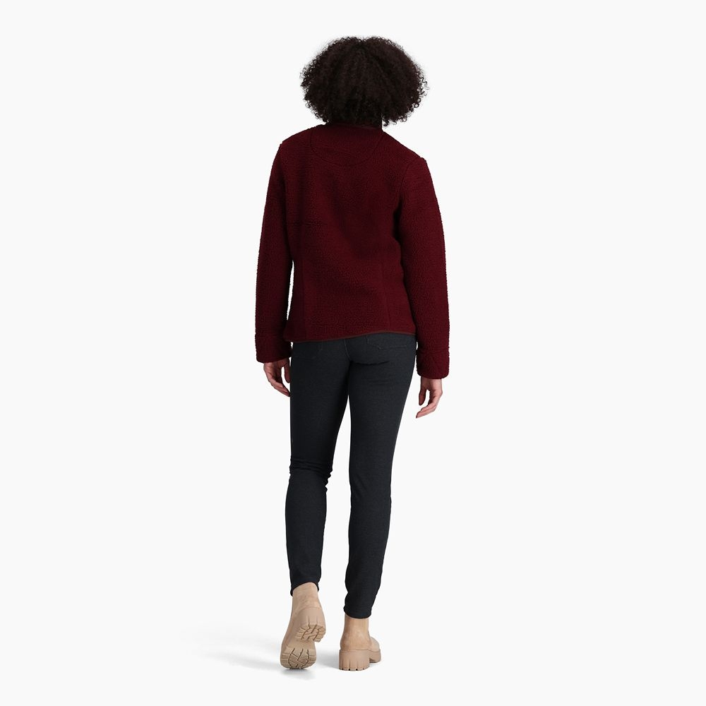 Royal Robbins Urbanesque Jacket Women's Burnt Grape 312027-596 fleeces en truien online bestellen bij Kathmandu Outdoor & Travel