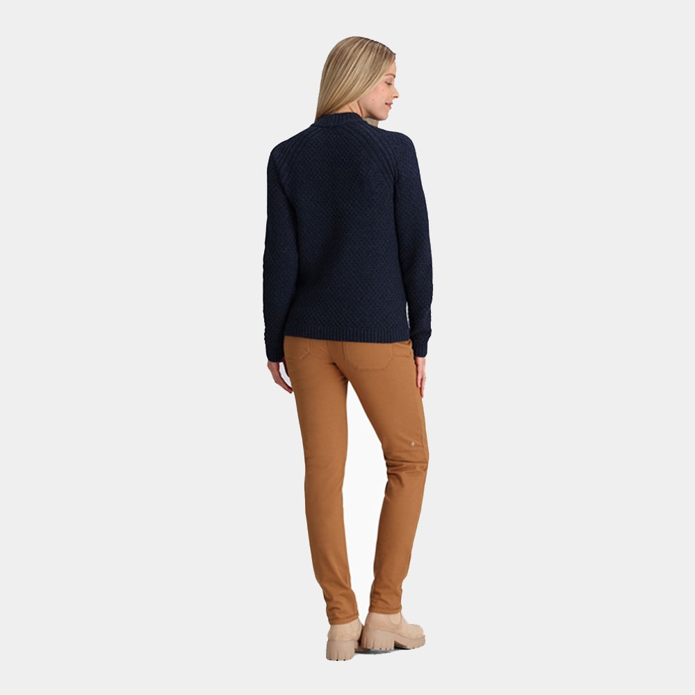 Royal Robbins Westlands Mock Neck Women's Deep Blue 617024-722 fleeces en truien online bestellen bij Kathmandu Outdoor & Travel