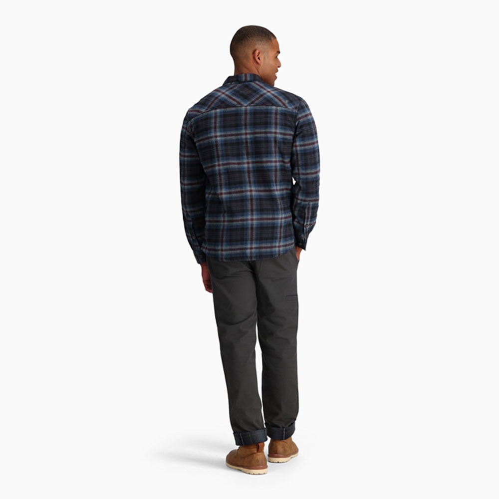Royal Robbins Snowcap Lined Flannel L/S Orion Rush Creek Pld 722032-404 shirts en tops online bestellen bij Kathmandu Outdoor & Travel