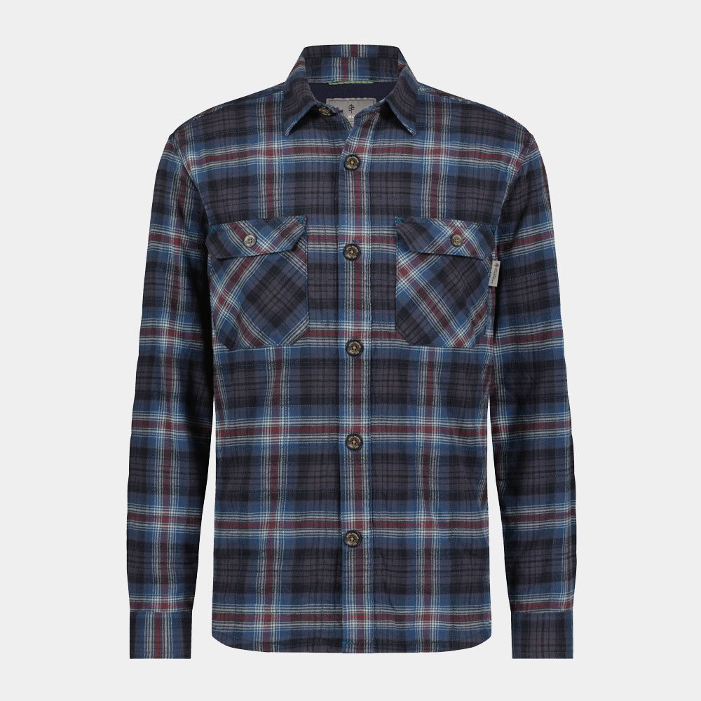 Royal Robbins Snowcap Lined Flannel L/S Orion Rush Creek Pld 722032-404 shirts en tops online bestellen bij Kathmandu Outdoor & Travel