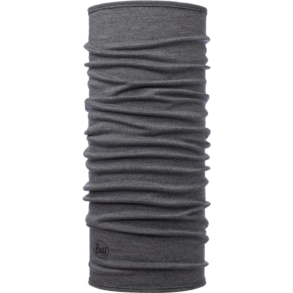 Buff Merino Midweight  Melange Light Grey 113022933 kleding accessoires online bestellen bij Kathmandu Outdoor & Travel