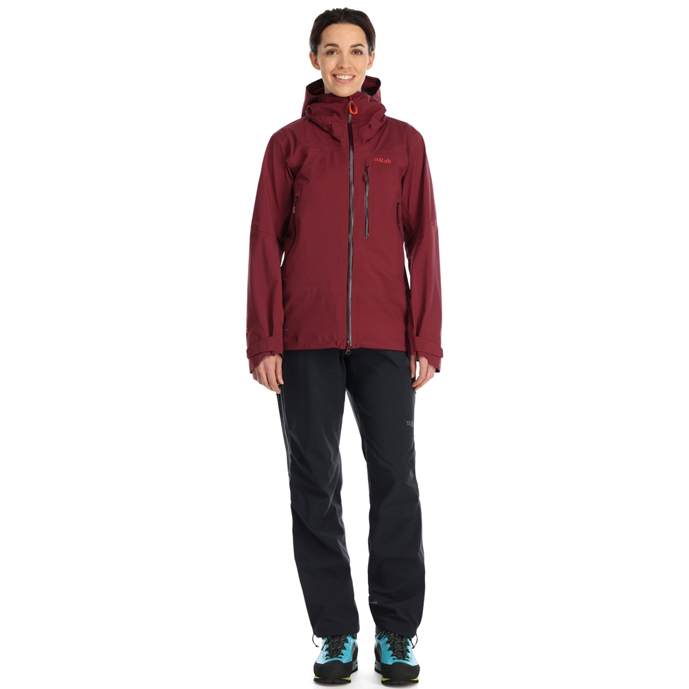 Rab Firewall Jacket Women's Deep Heather QWH-33-DEH jassen online bestellen bij Kathmandu Outdoor & Travel