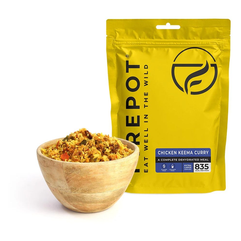 Firepot Chicken Keema Curry Extra Large Geel FPMEATXL:13GOL:Extra maaltijden en voedsel online bestellen bij Kathmandu Outdoor & Travel