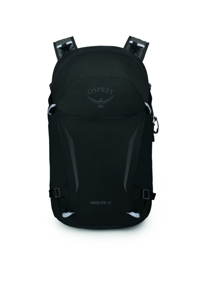 Osprey Hikelite 26 Black 10004798 dagrugzakken online bestellen bij Kathmandu Outdoor & Travel
