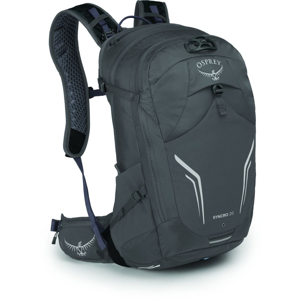 Osprey Syncro 20 Coal Grey 10005066 dagrugzakken online bestellen bij Kathmandu Outdoor & Travel