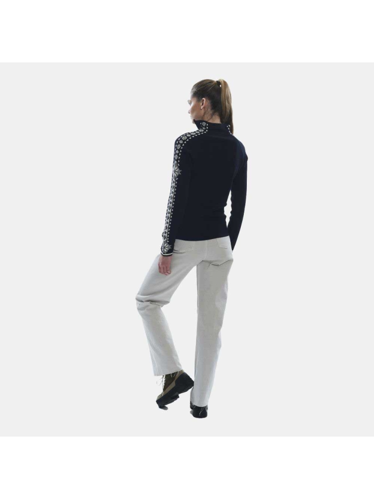 Dale Geilo Sweater Women's Black Offwhite 82311-F fleeces en truien online bestellen bij Kathmandu Outdoor & Travel