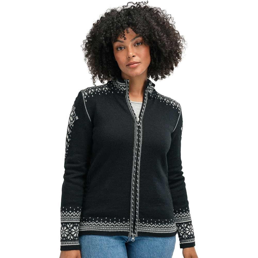 Dale 140th Anniversary Jacket Women's Black Offwhite Smoke 83481-F fleeces en truien online bestellen bij Kathmandu Outdoor & Travel