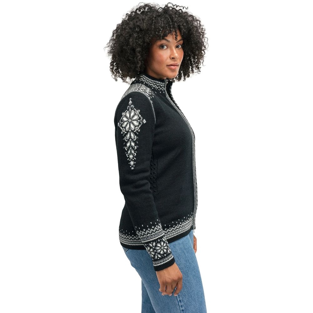 Dale 140th Anniversary Jacket Women's Black Offwhite Smoke 83481-F fleeces en truien online bestellen bij Kathmandu Outdoor & Travel