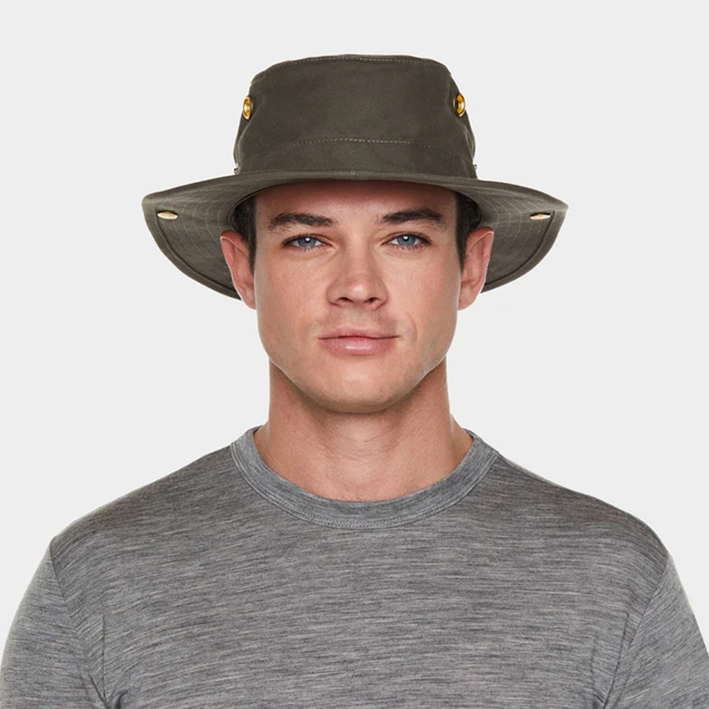 Tilley The Classic T3 Olive HT2003-527 kleding accessoires online bestellen bij Kathmandu Outdoor & Travel