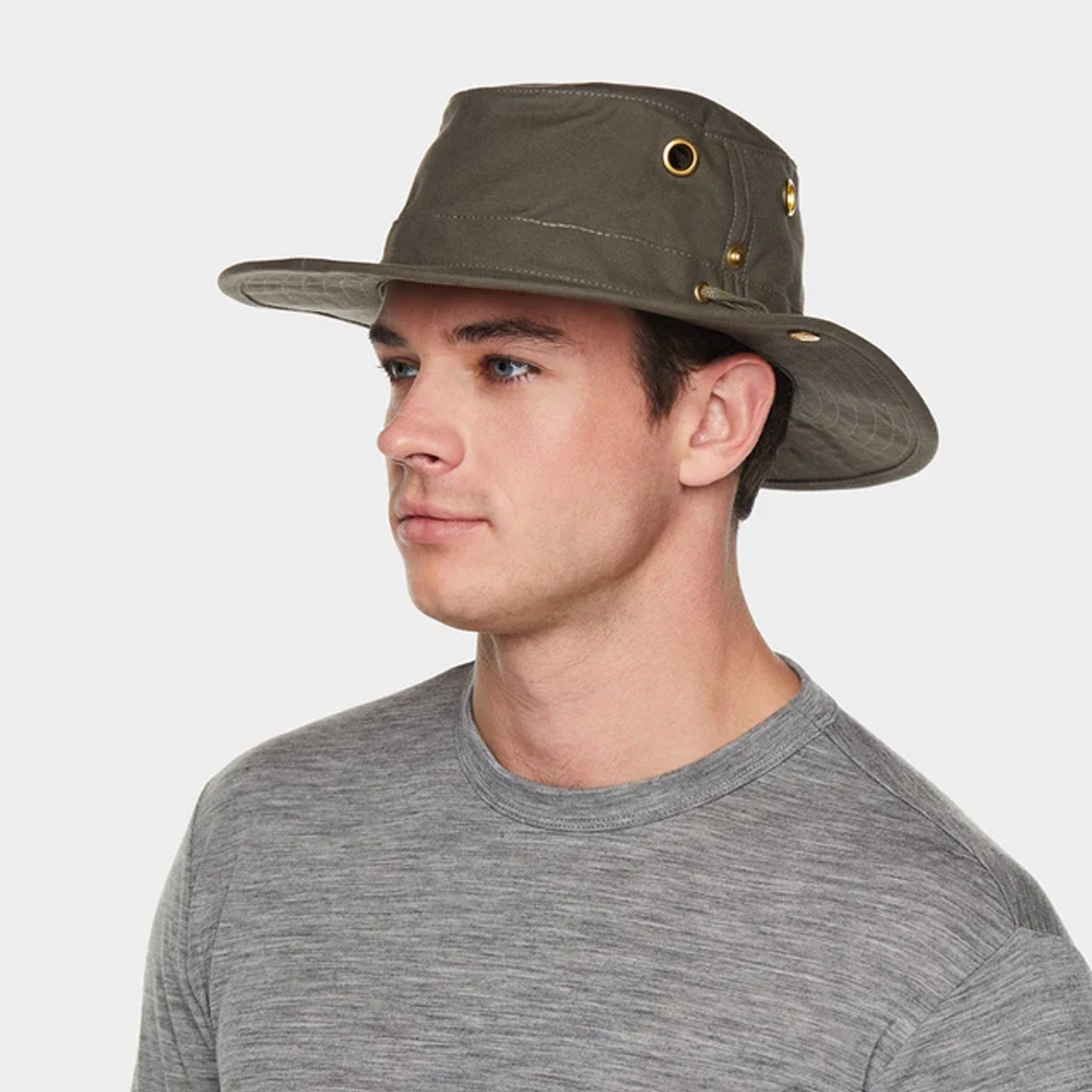 Tilley The Classic T3 Olive HT2003-527 kleding accessoires online bestellen bij Kathmandu Outdoor & Travel