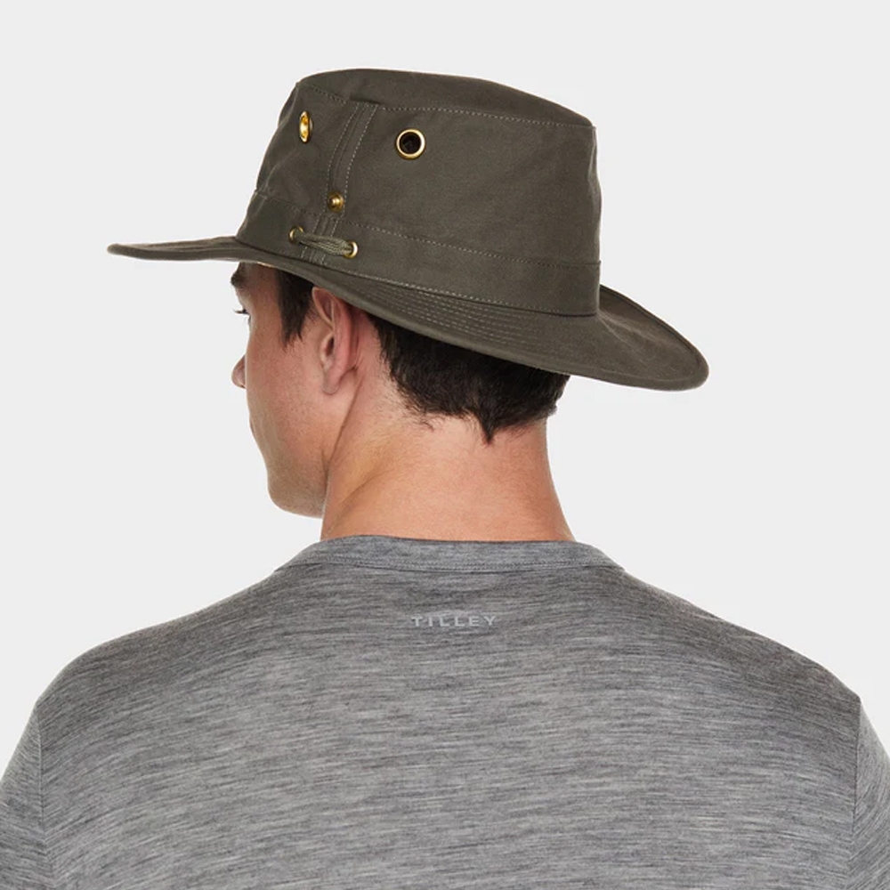 Tilley The Classic T3 Olive HT2003-527 kleding accessoires online bestellen bij Kathmandu Outdoor & Travel