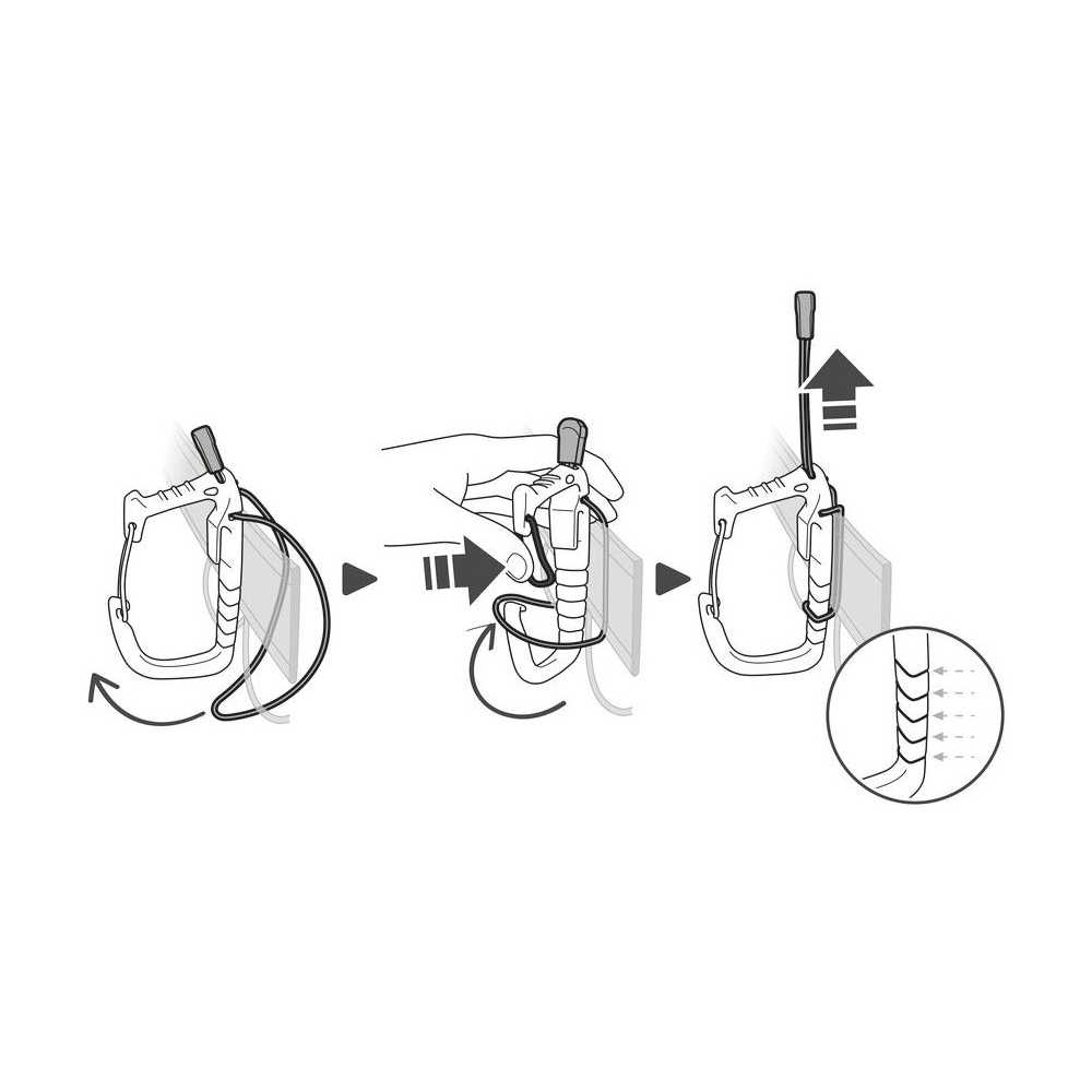 Petzl Caritool Evo Zwart P043AB00 karabiners en setjes online bestellen bij Kathmandu Outdoor & Travel
