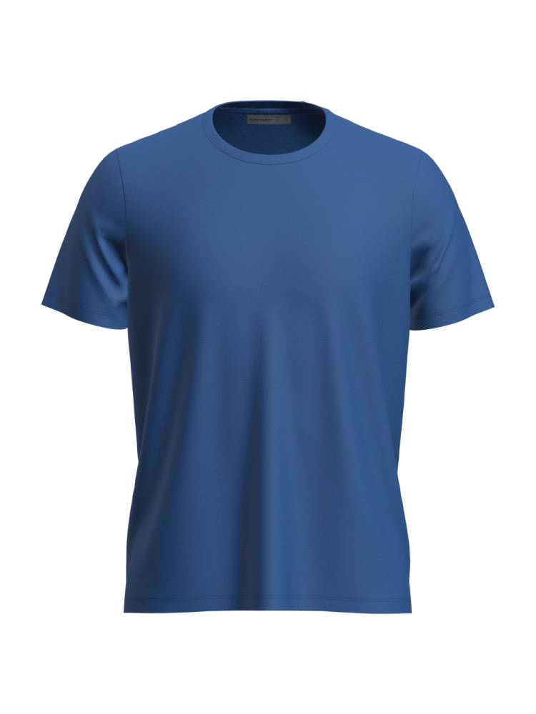 Icebreaker Tech Lite Short Sleeve Tee Lichtblauw 0A59IY-580 shirts en tops online bestellen bij Kathmandu Outdoor & Travel